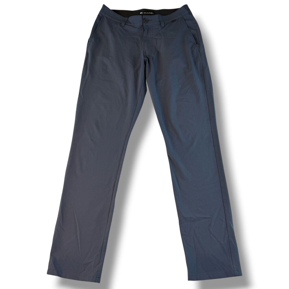 Travis Mathew Golf Pants Men's 30" Blue Stretch Performance Lightweight
